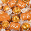 Graduation Chocolate Mix - Hershey's Miniatures and Lindor Truffles 77 Pieces - All Colors