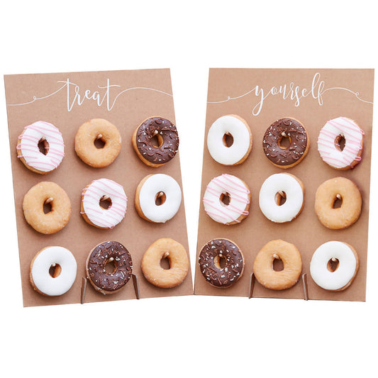 Rustic Country Donut Wall