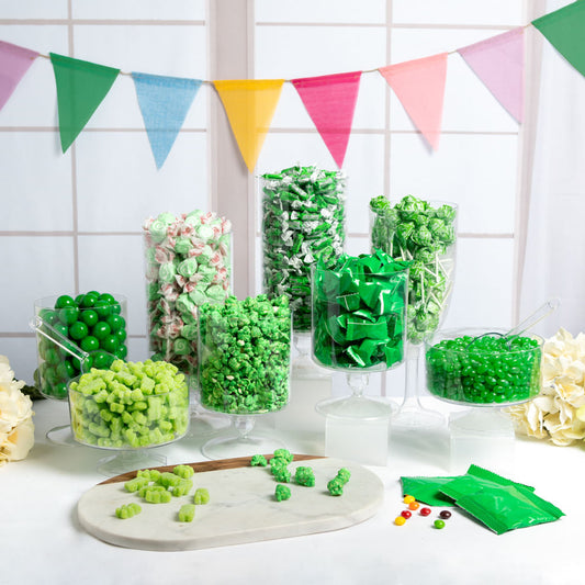 Green Non Heat Sensitive Candy Buffet