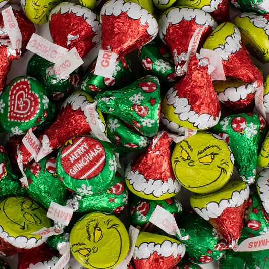 Hershey's Grinchmas Kisses Milk Chocolates