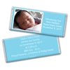 Baby Boy Announcement Personalized Hershey's Milk Chocolate Bar Photo