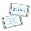 Personalized Boy Birth Announcement Chevron Deluxe Candy Buffet