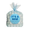 Personalized Boy Birth Announcement Polka Dots Deluxe Candy Buffet