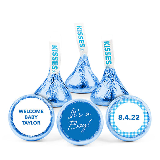 Personalized Birth Announcement It's a Boy Deluxe Candy Buffet