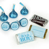 Birth Announcement Candy Hershey's Kisses & Hershey's Miniatures for Party Favors - It's a Boy