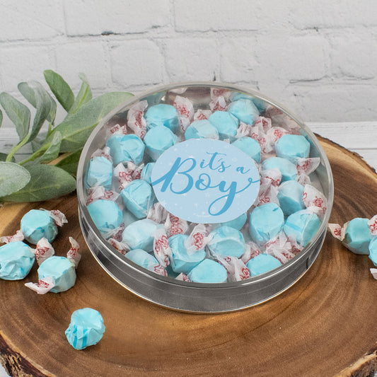 It's A Boy Large Taffy Gift Tin