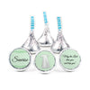 Baptism Personalized Hershey's Kisses Wrapped in Faith Assembled Kisses