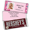 Baptism Personalized Hershey's Milk Chocolate Bar Foto con Lunares