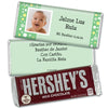 Baptism Personalized Hershey's Milk Chocolate Bar Foto con Lunares