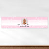 Personalized Baptism Cross & Photo 5 Ft. Banner