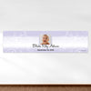 Personalized Baptism Cross & Photo 5 Ft. Banner