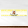 Personalized Boy Baptism Photo 5 Ft. Banner