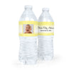 Personalized Boy Baptism Cross and Scroll Water Bottle Labels (5 Labels)