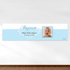 Personalized Baptism Photo & Scroll 5 Ft. Banner