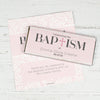 Personalized Pastel Baptism Chocolate Bar Wrappers