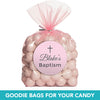 Personalized Girl Baptism Cross Deluxe Candy Buffet