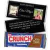 Birthday Personalized Nestle Crunch Chocolate Bar Monogram Then & Now Photos