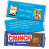 Birthday Personalized Nestle Crunch Chocolate Bar Monogram Then & Now Photos