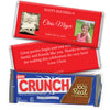 Birthday Personalized Nestle Crunch Chocolate Bar Monogram Then & Now Photos