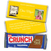 Birthday Personalized Nestle Crunch Chocolate Bar Monogram Then & Now Photos