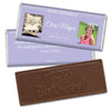 Birthday Personalized Embossed Chocolate Bar Monogram Then & Now Photos