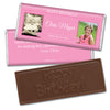 Birthday Personalized Embossed Chocolate Bar Monogram Then & Now Photos