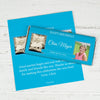 Birthday Personalized Chocolate Bar Wrappers Monogram Then & Now Photos