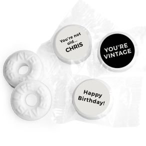 Birthday Personalized Life Savers Mints You're Vintage