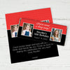 Birthday Personalized Chocolate Bar Wrappers Then & Now Photo