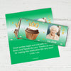 100th Birthday Personalized Chocolate Bar Wrappers Cupcake & Year Photo