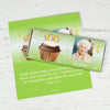 100th Birthday Personalized Chocolate Bar Wrappers Cupcake & Year Photo