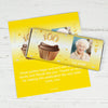 100th Birthday Personalized Chocolate Bar Wrappers Cupcake & Year Photo