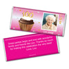 100th Birthday Personalized Hershey's Milk Chocolate Bar Cupcake & Year Photo