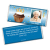 100th Birthday Personalized Hershey's Milk Chocolate Bar Cupcake & Year Photo