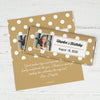 Birthday Personalized Chocolate Bar Wrappers Polka Dot Photo