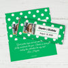 Birthday Personalized Chocolate Bar Wrappers Polka Dot Photo