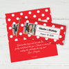 Birthday Personalized Chocolate Bar Wrappers Polka Dot Photo