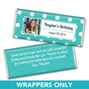 Birthday Personalized Chocolate Bar Wrappers Polka Dot Photo