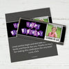 Birthday Personalized Chocolate Bar Wrappers Polaroid Photo