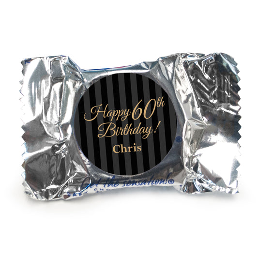 Personalized 60th Birthday Peppermint Patties - pack of 70