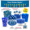 Personalized Birthday Candles Deluxe Candy Buffet