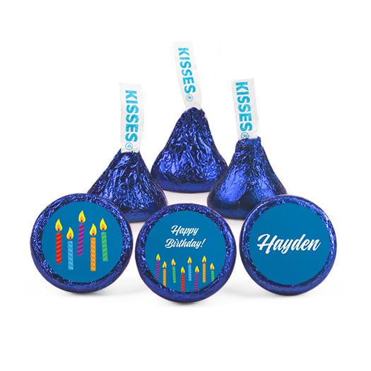 Personalized Birthday Candles Deluxe Candy Buffet