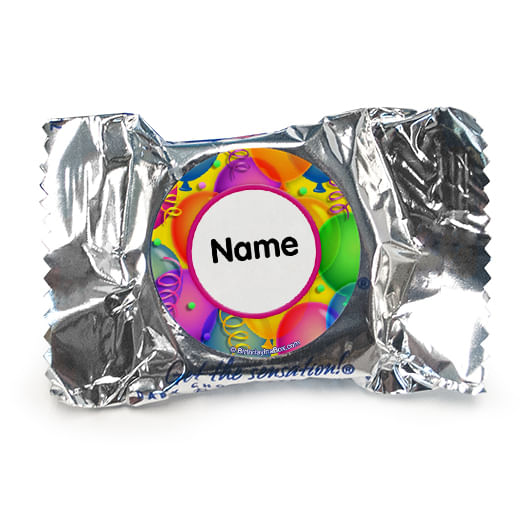 Balloon Bash Personalized York Peppermint Patties (84 Pack) - pack of 70