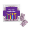 Personalized Birthday Candles JUST CANDY� favor cube with Sugar Sanded Gummy Bears