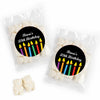 Personalized Birthday Candles Candy Bag with Sugar Sanded Gummy Bears