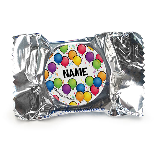 Birthday Glitz Personalized York Peppermint Patties (84 Pack) - pack of 70