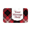 Personalized Buffalo Plaid Mint Tin