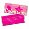 Personalized Milestone Birthday Let's Celebrate Hershey's Milk Chocolate Bar & Wrapper