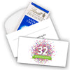 Deluxe Personalized Birthday Confetti Burst Lindt Chocolate Bar in Gift Box (3.5oz)