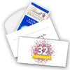 Deluxe Personalized Birthday Confetti Burst Lindt Chocolate Bar in Gift Box (3.5oz)